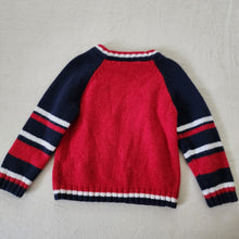 Load image into Gallery viewer, Vintage Airplane Knit Sweater 3t
