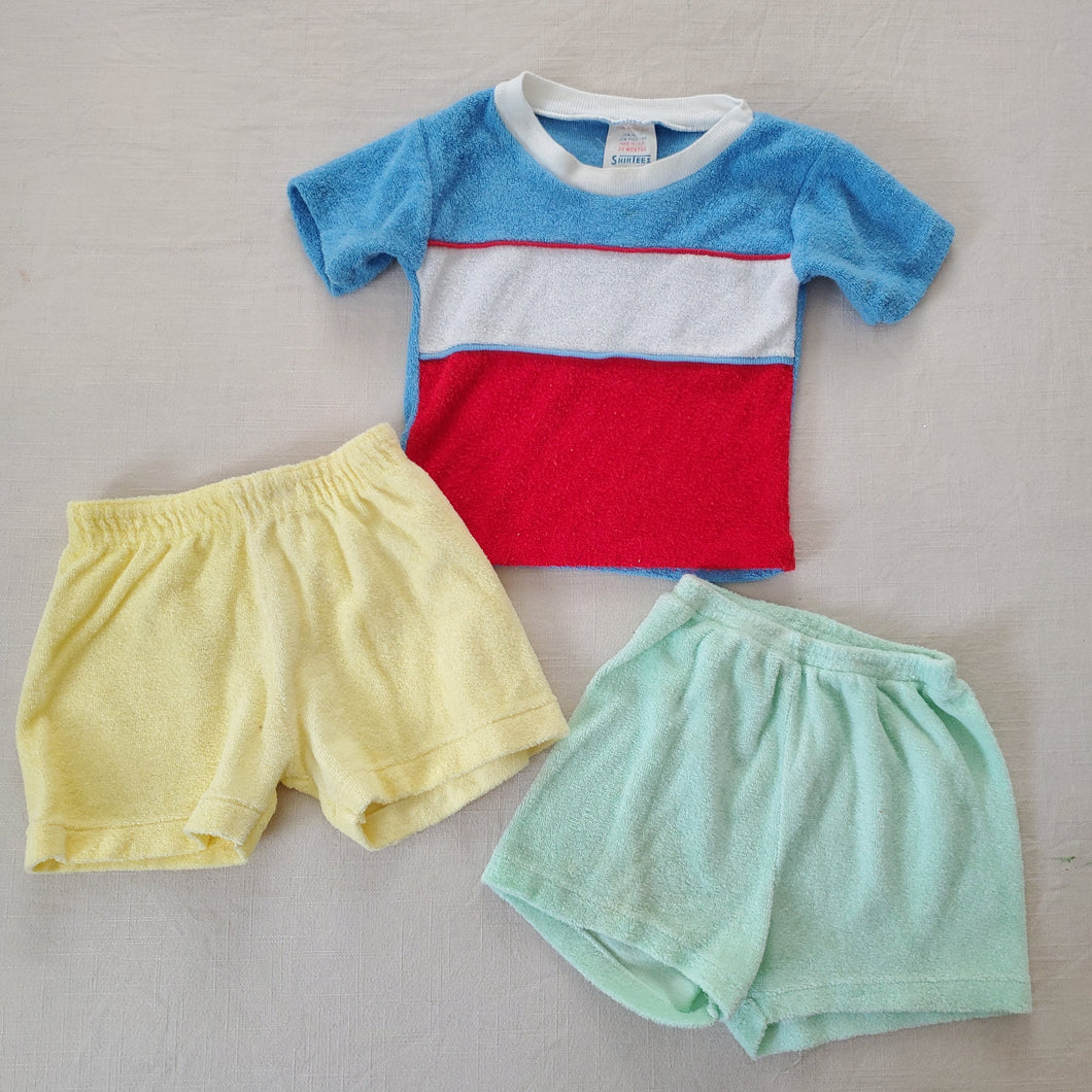 Vintage Terrycloth Bundle 24 months/2t