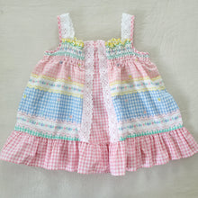 Load image into Gallery viewer, Vintage 70s Gingham Flowy Top 4t
