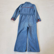 Load image into Gallery viewer, Vintage 70s Montgomery Ward Denim Utility Suit 5t

