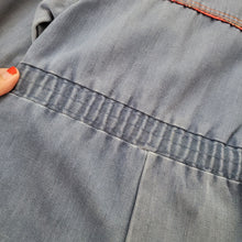 Load image into Gallery viewer, Vintage 70s Montgomery Ward Denim Utility Suit 5t
