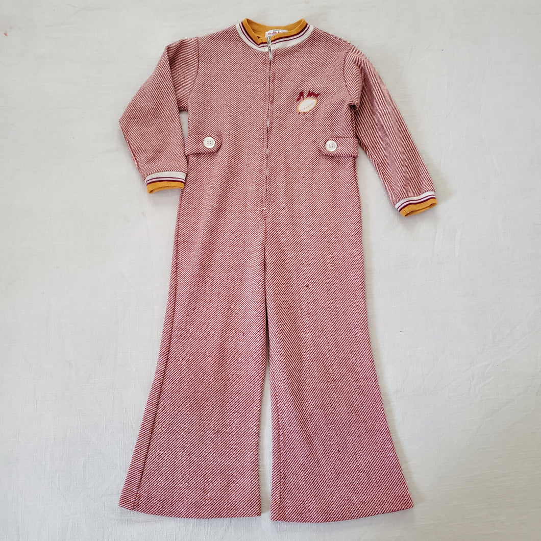 Vintage Healthtex Football Flared Bodysuit 3t/4t