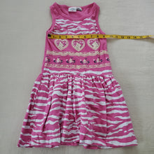 Load image into Gallery viewer, Vintage Pink Zebra Dress 5t/6
