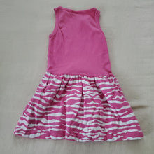 Load image into Gallery viewer, Vintage Pink Zebra Dress 5t/6
