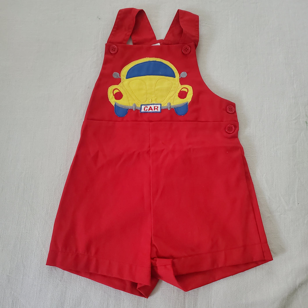 Vintage Car Applique Jon Jon 3t/4t