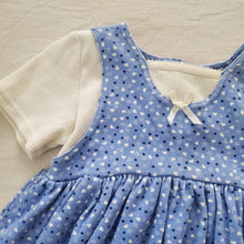 Load image into Gallery viewer, Vintage 90s Heart/Dotted Comfy Dress 12-18 months
