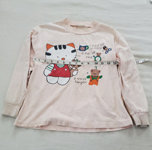 Load image into Gallery viewer, Vintage Kitty&#39;s Things Long Sleeve kids 7/8 *stain
