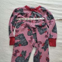 Load image into Gallery viewer, Vintage Scotty Gingham Pajamas Set 3t
