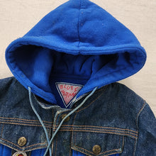 Load image into Gallery viewer, Vintage Hooded Jean Jacket 3t
