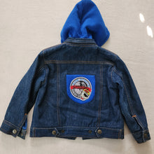 Load image into Gallery viewer, Vintage Hooded Jean Jacket 3t
