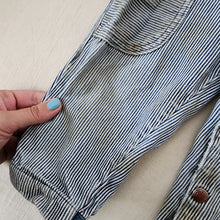 Load image into Gallery viewer, Vintage Levi&#39;s Striped Denim Bodysuit 2t/3t
