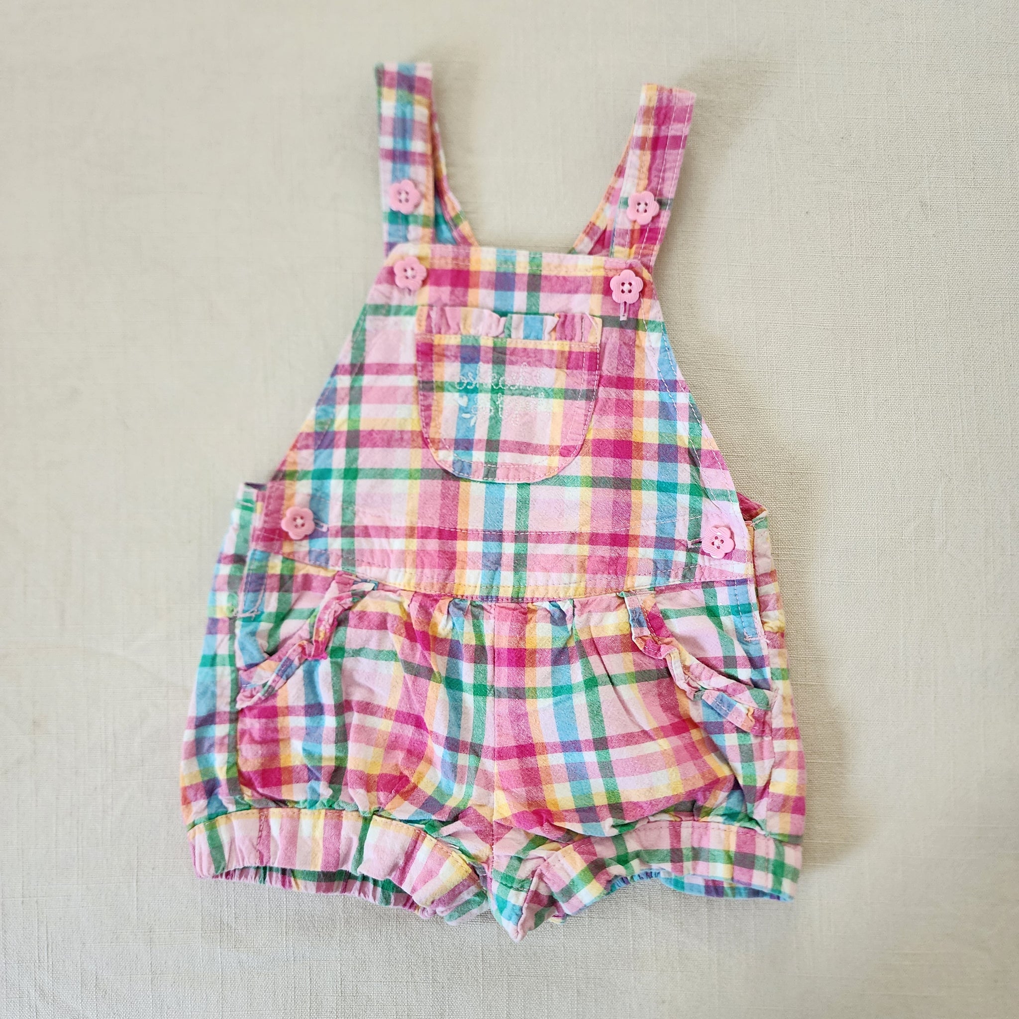 Vintage Oshkosh Bubble Shortall Overalls 18 months buy