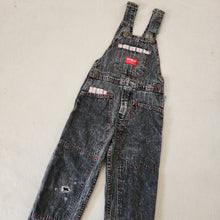 Load image into Gallery viewer, Vintage Oshkosh Faded Black Denim Overalls 5t
