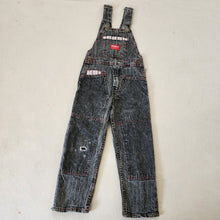 Load image into Gallery viewer, Vintage Oshkosh Faded Black Denim Overalls 5t
