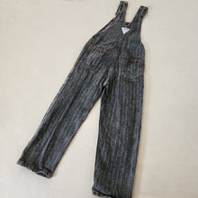 Load image into Gallery viewer, Vintage Oshkosh Faded Black Denim Overalls 5t
