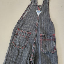 Load image into Gallery viewer, Vintage Oshkosh Faded Black Denim Overalls 5t
