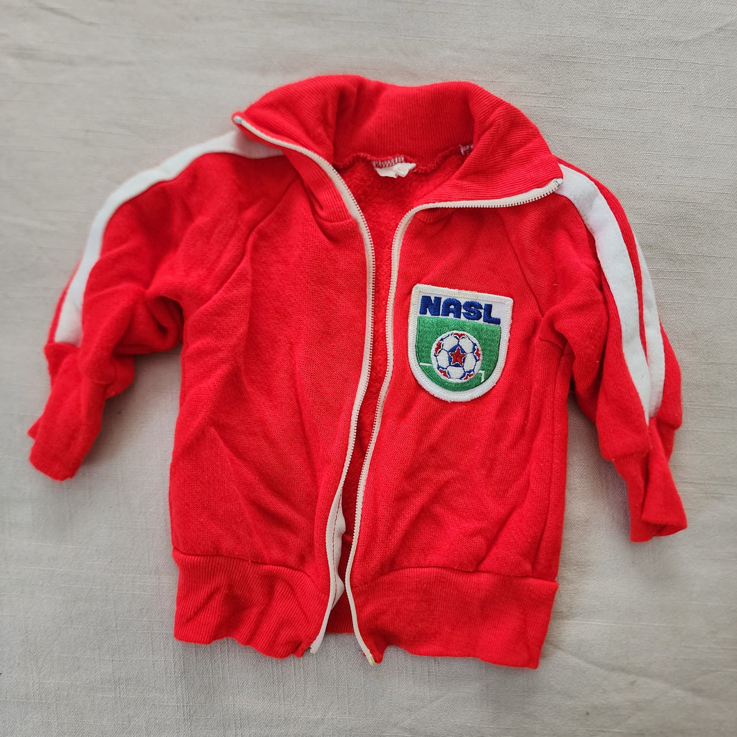 Vimtage NASL Soccer Sweater 6-12 months *missing zipper