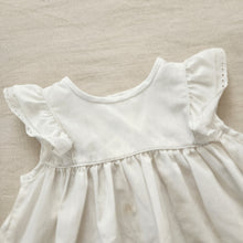 Load image into Gallery viewer, Vintage White Simple Dress 18 months
