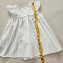 Load image into Gallery viewer, Vintage White Simple Dress 18 months
