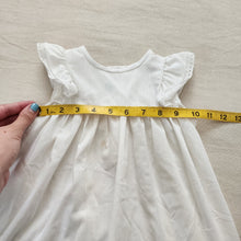 Load image into Gallery viewer, Vintage White Simple Dress 18 months
