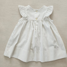 Load image into Gallery viewer, Vintage White Simple Dress 18 months
