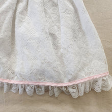 Load image into Gallery viewer, Vintage White Lace Dress 4t
