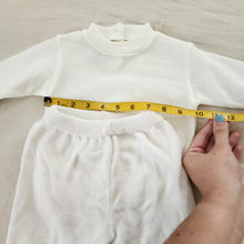 Load image into Gallery viewer, Vintage Knit Sweater &amp; Pants Set 6-9 months
