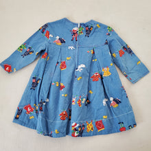 Load image into Gallery viewer, Vintage 70s Hanging Clothes Dress 3t
