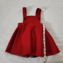 Load image into Gallery viewer, Vintage Red Layering Dress 18-24 months
