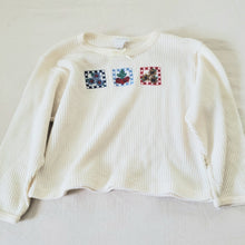 Load image into Gallery viewer, Vintage Garden Waffle Knit Long Sleeve 3t
