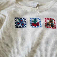 Load image into Gallery viewer, Vintage Garden Waffle Knit Long Sleeve 3t
