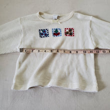 Load image into Gallery viewer, Vintage Garden Waffle Knit Long Sleeve 3t
