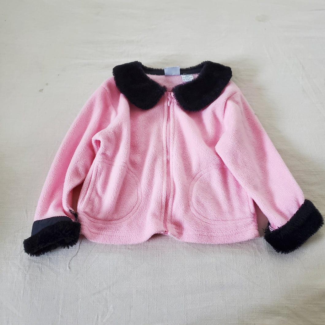 Vintage Y2k Fuzzy Pink Sweater 3t