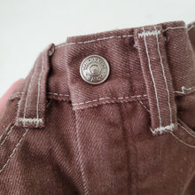 Load image into Gallery viewer, Vintage 70s Brown Flared Pants 4t/5t *flaw
