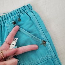 Load image into Gallery viewer, Vintage 70s Turquoise Pants 2t *flaw
