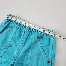 Load image into Gallery viewer, Vintage 70s Turquoise Pants 2t *flaw
