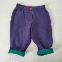 Load image into Gallery viewer, Vintage Purple/Green Sweatpants 12-18 months
