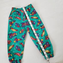 Load image into Gallery viewer, Vintage Cars Pattern Green Jogger Pants 2t
