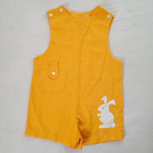 Load image into Gallery viewer, Vintage Mustard Bunny Jon Jon 3t *missing button
