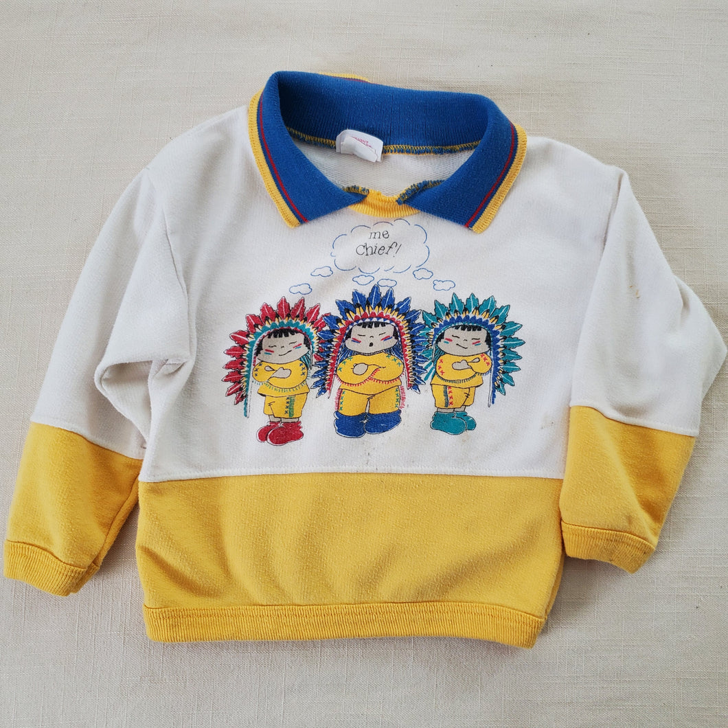 Vintage Native American Long Sleeve 2t