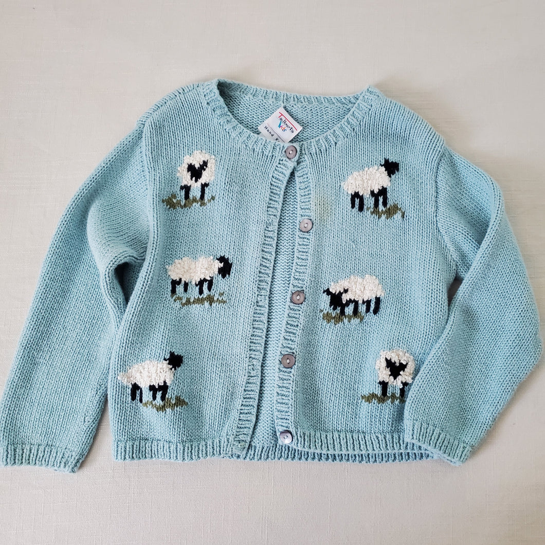 Vintage Sheep Knit Cardigan 5t