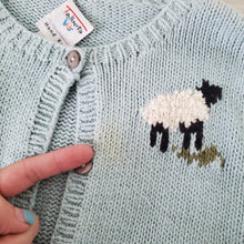 Load image into Gallery viewer, Vintage Sheep Knit Cardigan 5t
