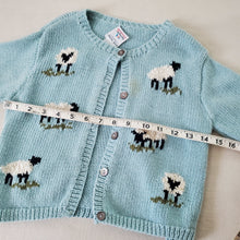 Load image into Gallery viewer, Vintage Sheep Knit Cardigan 5t
