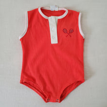 Load image into Gallery viewer, Vintage 70s Tennis One Piece 2t
