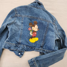 Load image into Gallery viewer, Y2k Mickey Mouse Cropped Jean Jacket kids 6
