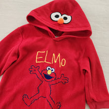 Load image into Gallery viewer, Y2k Elmo Hooded Footed PJs 9-12 months
