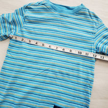 Load image into Gallery viewer, Vintage Blue Thin Striped Tee 4t
