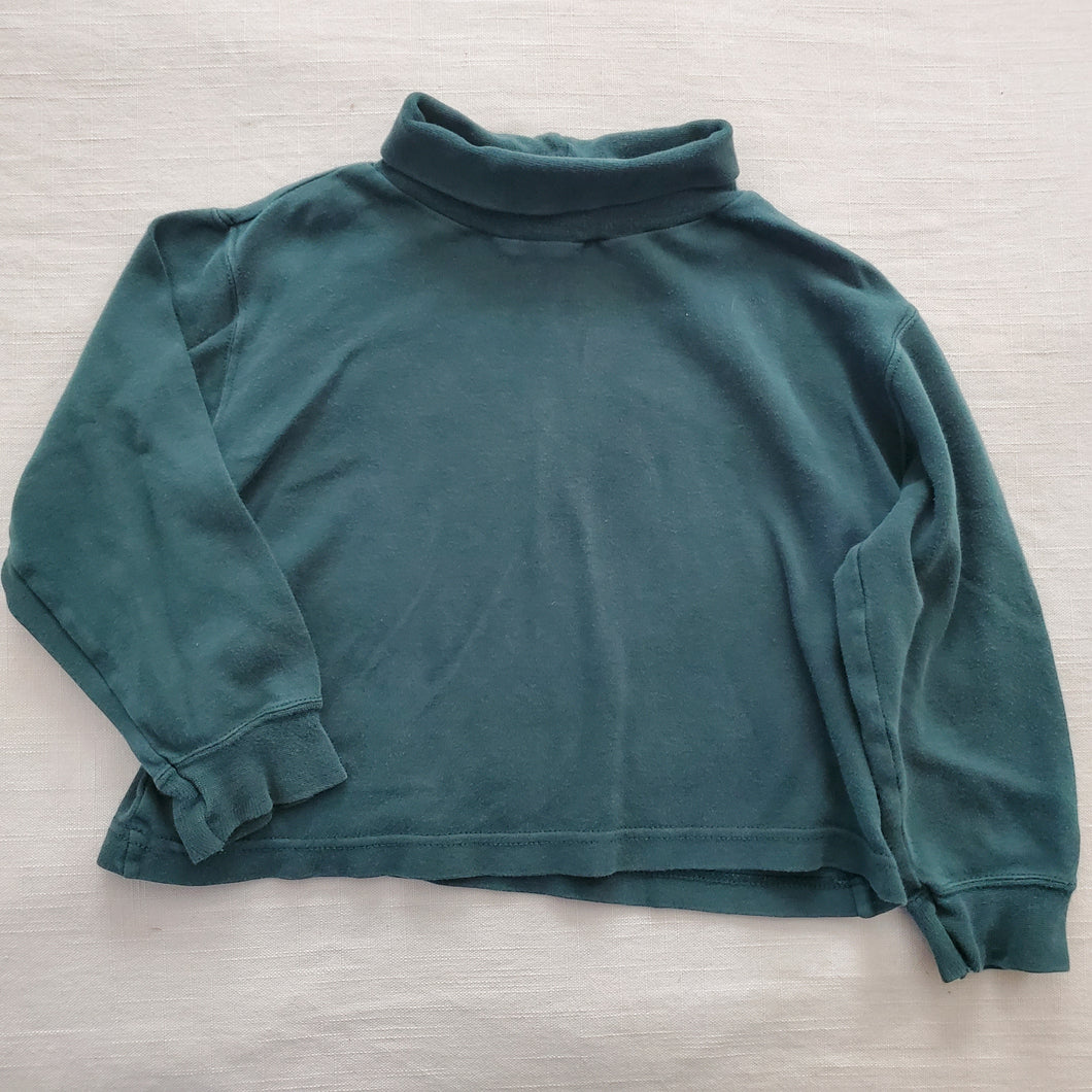 Vintage Pine Green Turtleneck 4t