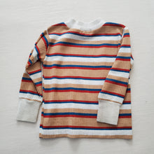 Load image into Gallery viewer, Vintage Healthtex Striped Ribbed Long Sleeve 2t/3t
