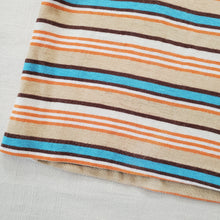 Load image into Gallery viewer, Vintage Neutral/Blue Striped Shirt 2t
